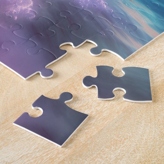 Puzzle Plage Dreamy colorée (Côté)