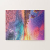 Puzzle Plage Dreamy colorée (Horizontal)