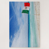Puzzle Plage du Drapeau Mexicain (Vertical)