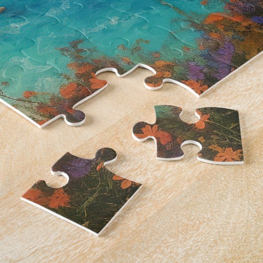 Puzzle Plage en Grèce (Côté)