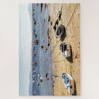Puzzle Plage et Bateaux