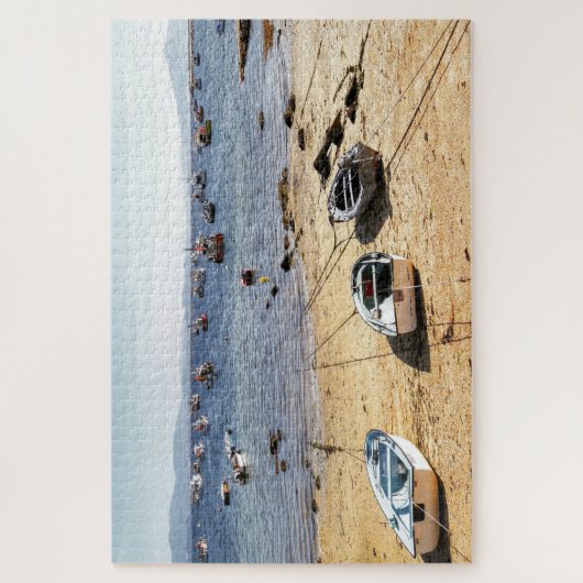 Puzzle Plage et Bateaux (Vertical)