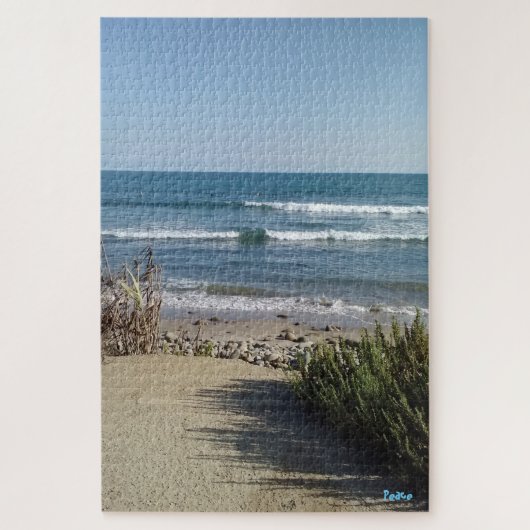 Puzzle Plage et océan... (Vertical)