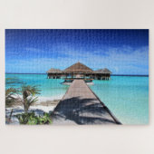 Puzzle Plage exotique (Horizontal)