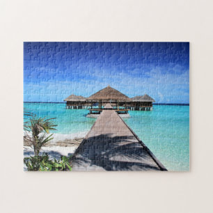 Puzzle Plage exotique -