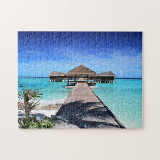 Puzzle Plage exotique - (Horizontal)