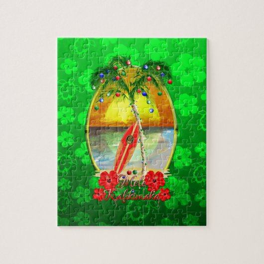 Puzzle Plage Mele Kalikimaka (Vertical)