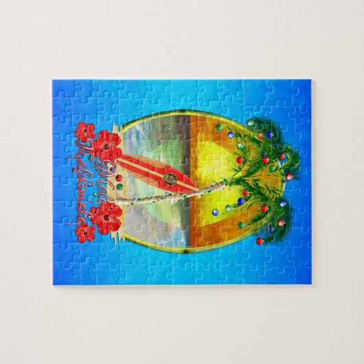 Puzzle Plage Mele Kalikimaka (Horizontal)