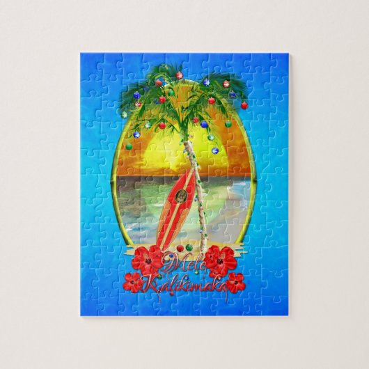 Puzzle Plage Mele Kalikimaka (Vertical)