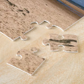 Puzzle Plage Océan Mer bleu ciel Paysage tropical Jigsaw (Côté)