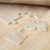 Puzzle Plage océanique à l'aquarelle avec papier enroulé (Côté)