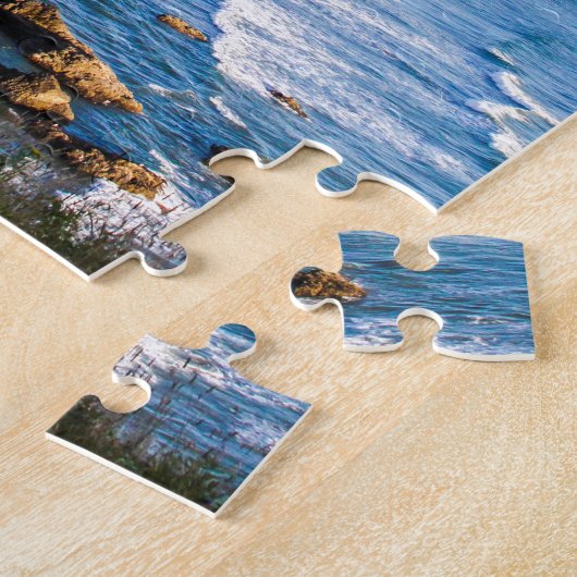 Puzzle Plage Orégon de canon (Côté)