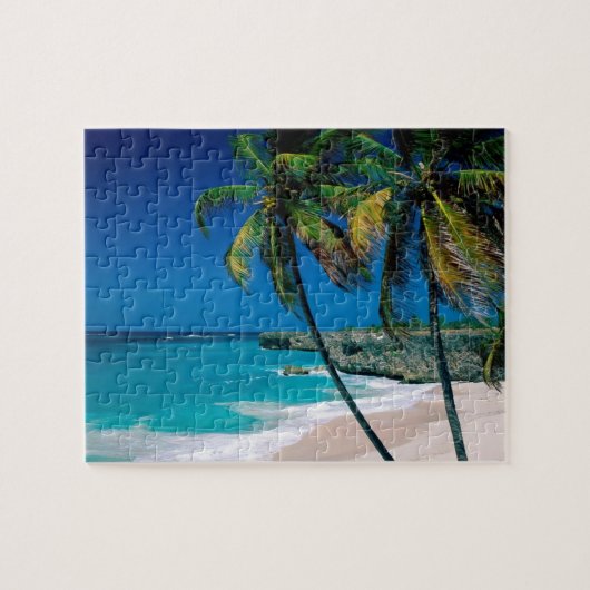 Puzzle Plage paradisiaque tropicale (Horizontal)