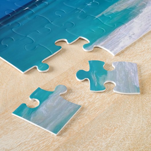 Puzzle Plage paradisiaque tropicale (Côté)