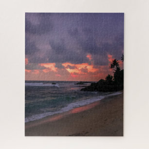 Puzzle Plage romantique à Dusk