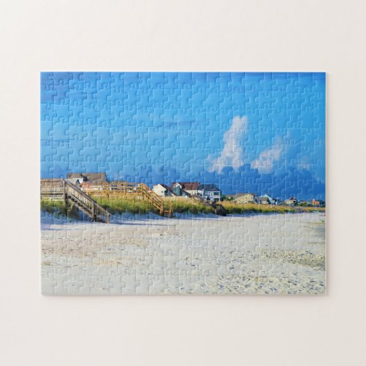 Puzzle Plage Scène Caroline du Sud. (Horizontal)