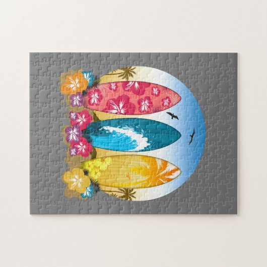 Puzzle Plage Surboard (Horizontal)