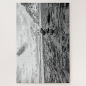 Puzzle Plage tranquille Cairn (Vertical)