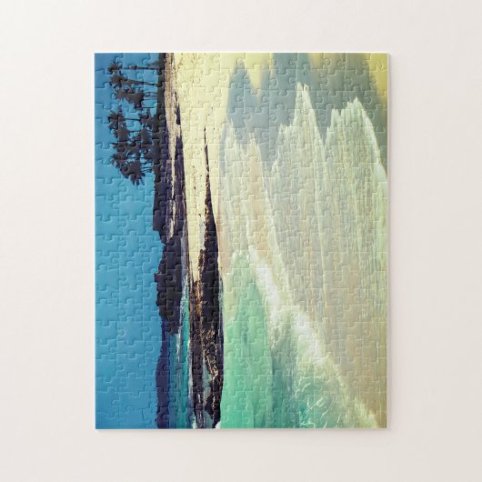 Puzzle Plage tropicale (Vertical)