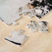 Puzzle Plage tropicale aux Bahamas. (Côté)
