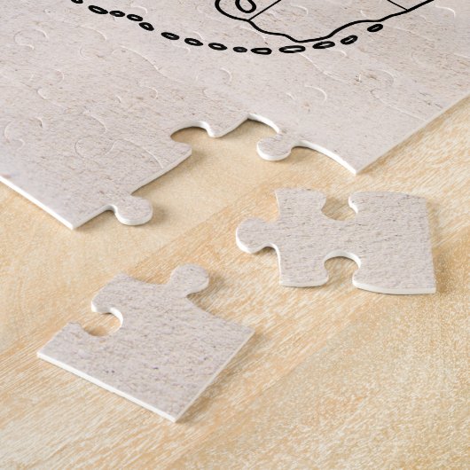 Puzzle Plage tropicale et palmier de Floride à la retrait (Côté)