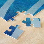 Puzzle Plage Tropicale Moderne Palmiers Coucher de Soleil (Côté)