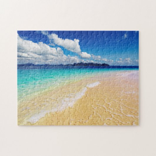 Puzzle Plage tropicale Océan (Horizontal)