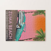 Puzzle Plage Zuma Comté de Los Angeles Californie (Horizontal)