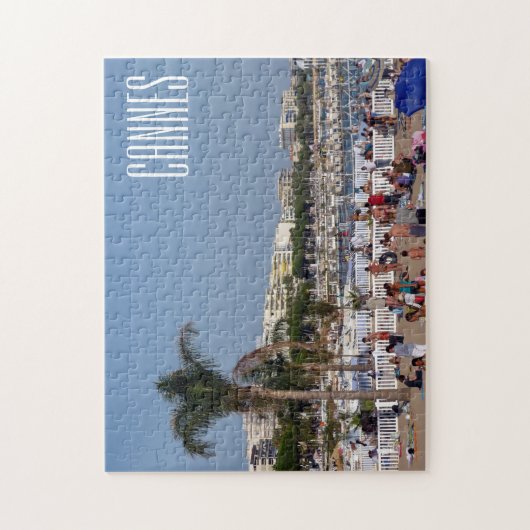 Puzzle plages de cannes (Vertical)