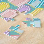 Puzzle Plages Réparties Pastel (Côté)