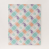 Puzzle Plaid à carreaux de Pâques (Vertical)