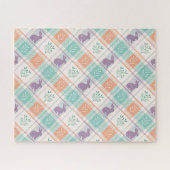 Puzzle Plaid à carreaux de Pâques (Horizontal)