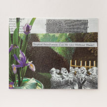 Plaisanterie politique drôle Forêt Changement clim