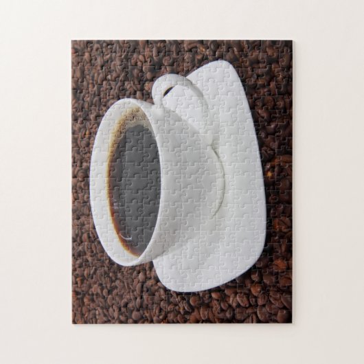 Puzzle Plaisir de rôti de tasse de café (Vertical)