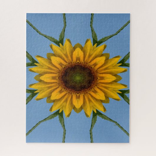 Puzzle Plaisir de tournesol.... (Vertical)