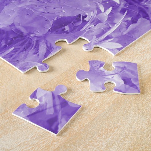 Puzzle Plaisir pourpre... (Côté)