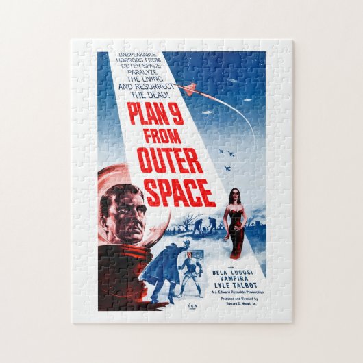 Puzzle Plan 9 de l'espace extra-atmosphérique (1957) (Vertical)