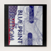 Puzzle "Plan de liberté"" (Horizontal)
