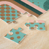 Puzzle Plan de métro Abstrait, double motif. (Côté)