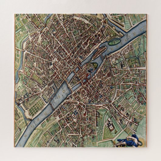Puzzle Plan de Paris (Horizontal)