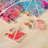 Puzzle Plan de ville de Philadelphie Pennsylvanie (Côté)