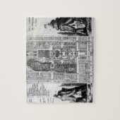 Puzzle Plan des jardins de l'empereur de Pékin, de (Vertical)