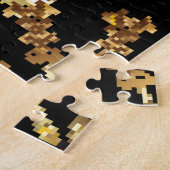 Puzzle Plan d'or : Décor Floral Est (Côté)