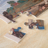 Puzzle Plan du monde par Cornelis Danckerts (Côté)