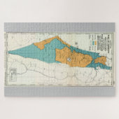 Puzzle Plan palestinien de partition avec l'économie (Horizontal)