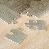 Puzzle Plan, section et altitude de cathédrale de (Côté)