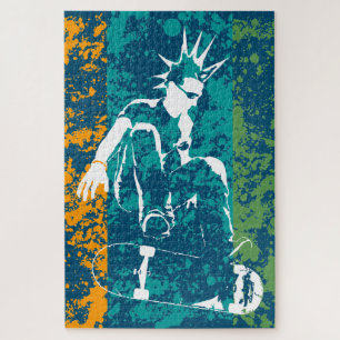 Puzzle planche à roulettes