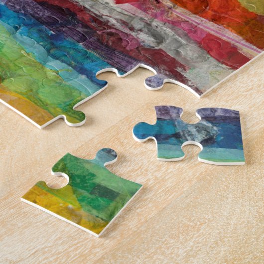 Puzzle Planète : Arc en ciel (Côté)