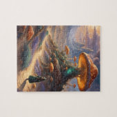 Puzzle Planète champignon Spongi  (Horizontal)