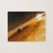 Puzzle Planète Fomalhaut B Orbite une étoile (Horizontal)